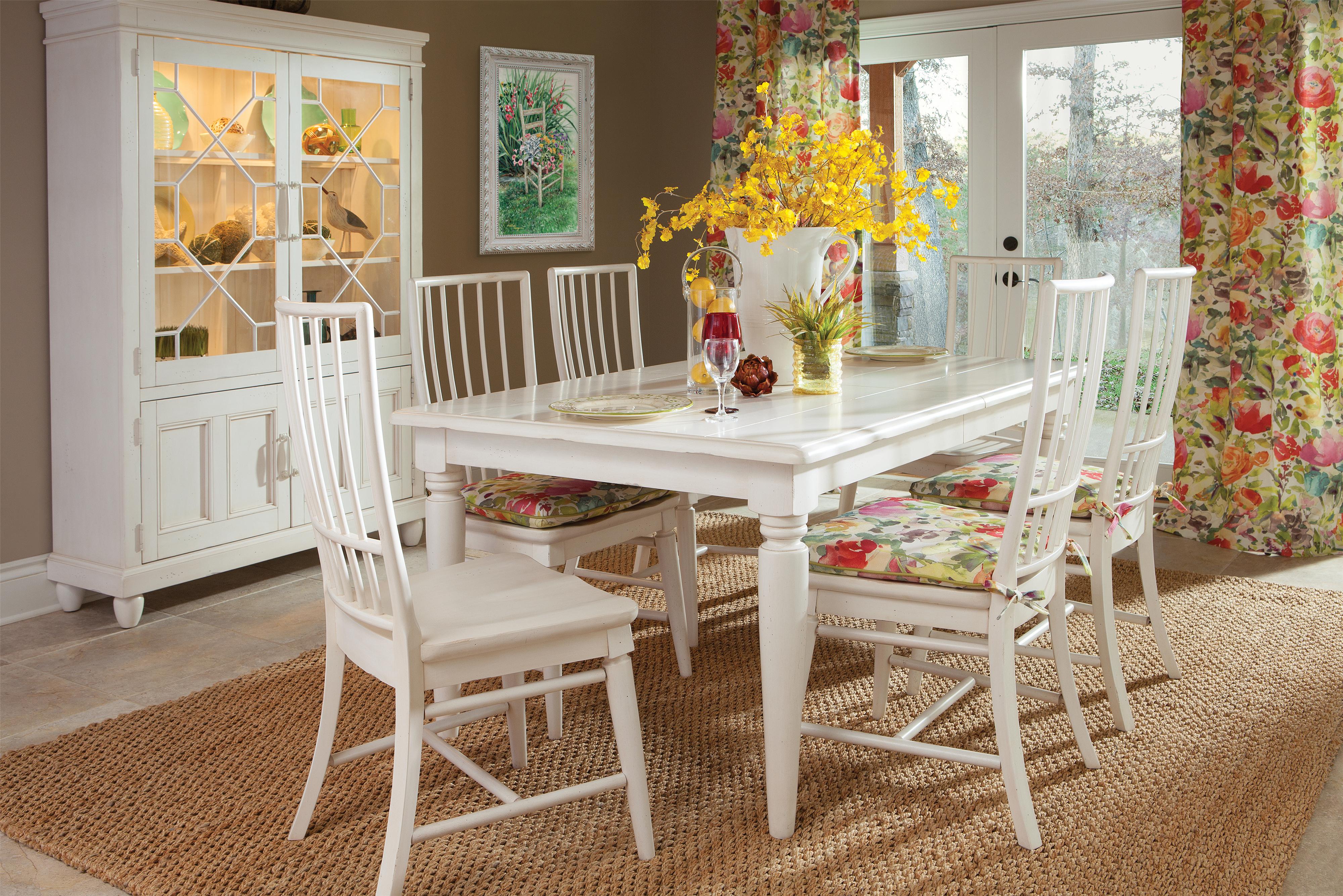 Carolina Preserves by Klaussner Sea Breeze 424892 CURI BlossomWhite